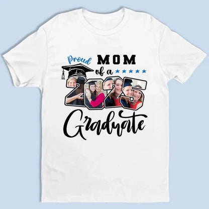 Personalized 2025 Senior Shirt - Upload Photo - Family Graduation Gift Ezcustomize