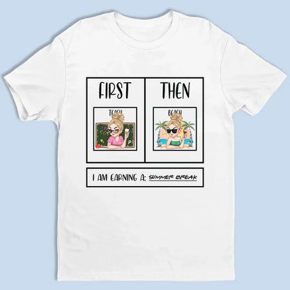 Heart in Heart Mom & Grandma – Personalized Light Color Shirt, Custom Gift for Mothers & Grandmothers Ezcustomize