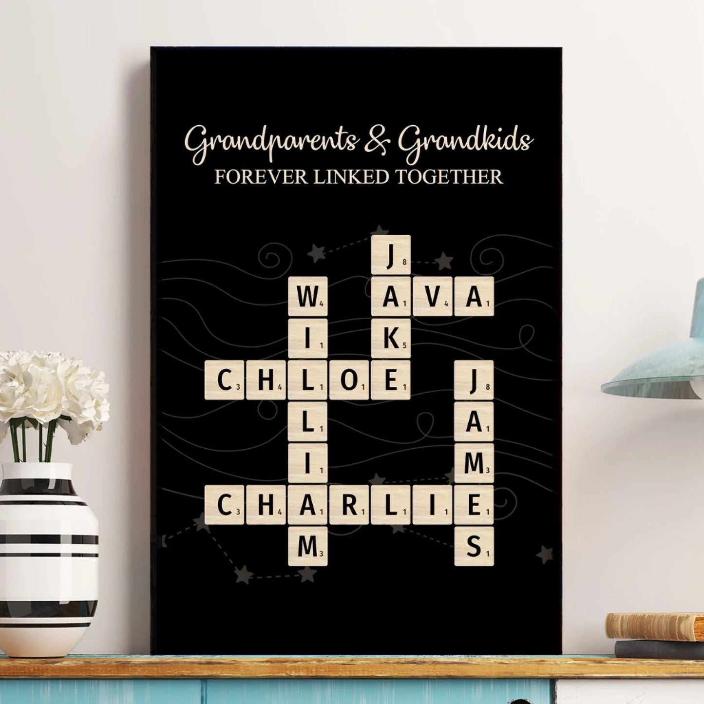 Grandparents-_-Grandkids-Forever-Linked-Together-Scrabble-Personalized-Poster_1