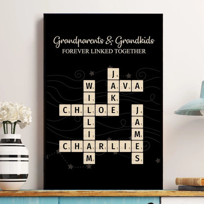 Grandparents-_-Grandkids-Forever-Linked-Together-Scrabble-Personalized-Poster_1