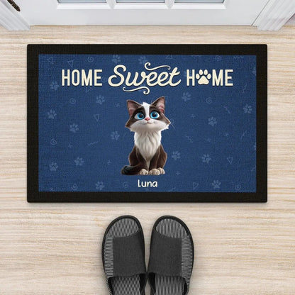 6005DUS2-personalized-gifts-for-cat-lovers-home-sweet-home-doormat-6005D3VTD