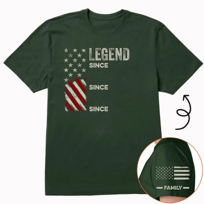 green sleeve shirt